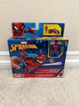 New Hasbro Marvel Spider-man Web Blast Playset 3.9IN Figure Motorcycle. Price: $9.99.