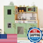 Babytronic Wooden Kitchen Playset For Kids Interactive Lights New. Price: $112.84.