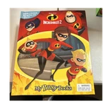 Phidal My Busy Books Incredibles 2 Figurine Set W/ Storybook Playmat New. Price: $26.95.