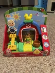 Cocomelon Fun Barn Playset Includes Nina Figure Barrel Spin And Teeter Totter New. Price: $16.99.