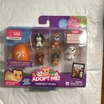 New Adopt Me! Pets Perfect Pups Figures With Surprise In Water Reveal Egg. Price: $15.62.
