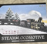 Gloween Steam Locomotive Musical Train Starter Set, Battery Spray, Christmas New. Price: $12.98.