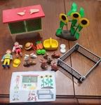 Vintage Playmobil 3075 Rabbit Bunny Hutch & Garden *retired* 1999 No Box Used. Price: $14.00.