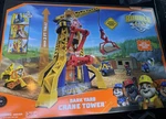 Spin Master Paw Patrol Rubble & Crew Light Up Bark Yard Crane Tower 2FT New. Price: $42.50.