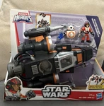 *new -hasbro Star Wars Galactic Heroes Poe Dameron & BB-8 X-wing Fighter Set. Price: $65.00.