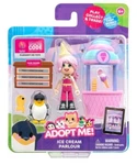 Jazwares Adopt Me; Ice Cream Parlour 5 Piece Play-set W/ Task Board & Virt. Code New. Price: $10.99.