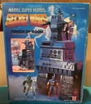 New Mattel Marvel Secret Wars Tower Of Doom Set Complete Box Vintage 1984 Used. Price: $205.00.