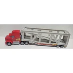 Disney Pixar Cars Mack Hauler Transporter Truck Red Grey Mattel 2021 HDN03 13IN Used. Price: $22.00.