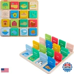 Fisher-price Wood Preschool Toy Lift Reveal Board Early Learning Activity For New. Price: $34.31.