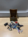 Jazwares Fortnite Chest With Ton Of Accessories - 4" Figures Used. Price: $11.37.