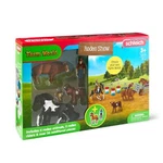 Schleich Rodeo Show 42-PIECE Toys Playset With Cowboy And Cowgirl ... New. Price: $108.78.