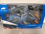 Animal Planet Sea Of Sharks 14 Figure Complete Set Ocean Plastic Toys New. Price: $29.00.