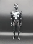 Spider-man Titan Hero Series Web Warriors: Black Suit Action Figure Used. Price: $13.99.