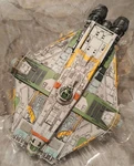 Star Wars Rebels Series Micro Galaxy Squadron Ghost #0131 W/ Lights & Sounds New. Price: $23.00.