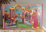 Vtg 70S 1976 Barbie Beauty Boutique Playset Mattel Salon With Box Incomplete Used. Price: $30.00.