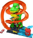 Hot Wheels City T-rex Blaze Battle Playset W/ 1:64 Die-cast Car, Track New. Price: $40.61.
