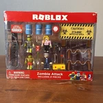 21 Piece Roblox Zombie Attack Large Action Figure Playset Age 6+ New. Price: $40.00.