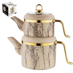 Melody Turkish Tea Pot Set 3.5 Kettles For Stovetop With Stainless St... New. Price: $143.95.