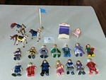 Melissa And Doug Castle Figures People Furniture Horses Toys Wooden (a) Used. Price: $69.95.