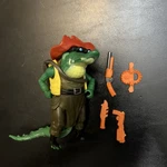 Playmates Teenage Mutant Ninja Turtles Mayhem Figure Leatherhead 2023 N2 Used. Price: $14.99.