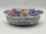 Hatchimals Alive Spring Basket 6 Mini Figures Eggs New Sealed. Price: $10.00.