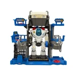 Fisher-price Imaginext City Police Station Headquarters Mech Robot Suit Toy Set Used. Price: $69.95.