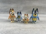 Bluey Bingo Mom Dad Moose Toys Figures Lot Used. Price: $16.99.