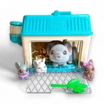 Moose Toys Little Live Pets Mama Surprise Minis Lil Mouse W/ 3 Babies & Hutch Used. Price: $17.00.