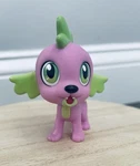 Hasbro My Little Pony Equestria Girls Spike The Puppy Dog Toy Figure 2" Used. Price: $10.00.