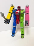 Power Rangers Toqger Toquger Dx Toq-oh Ressha Train Megazord Bandai Fedex Dhl New. Price: $78.00.