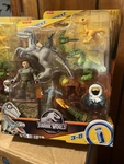 Fisher-price Imaginext Jurassic World Track & Trail Pack Dinosaurs Set New. Price: $17.77.