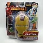 New Marvel Ironman 2 Micro Machines Heads Playset Mark Iii Movie Hasbro Toy Nip. Price: $39.95.