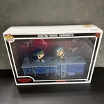 Funko Pop! Moments Deluxe With Case Stranger Things Dustin/ Eddie/ Demobats New. Price: $110.00.