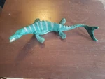 Schleich 15026 Mosasaurus Dinosaur 13" Figure Jurassic Sea Figurine Moveable Jaw Used. Price: $10.00.