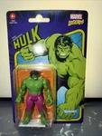 The Incredible Hulk - Retro Marvel Legends Kenner 3.75 Action Figure New. Price: $12.99.