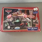 Disney Pixar Cars Flo's V8 Cafe Playset Supercharged Toys Us Mattel New Nip. Price: $224.99.