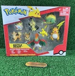 Pokemon Battle Figure 8 Pack Pikachu Eevee Mimikyu Raichu Togepi Set Brand New. Price: $29.95.