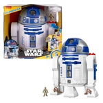 Imaginext Star Wars R2-D2 23" Playset With C-3PO Figure Sounds Lights 3+ New. Price: $44.49.