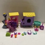 My Little Pony Friendship Express Train Twilight Sparkle Set Hasbro + 11 Pieces Used. Price: $31.49.