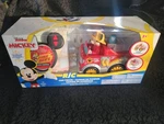 New Disney Junior Mickey Mouse R/c Fire Truck 5.5" Remote Control Toy 2.4GHZ. Price: $19.99.