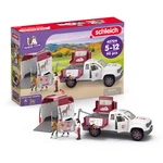 Schleich Horse Club - 90 Pc Mobile Vet Trailer Playset Includes Toy New. Price: $122.41.