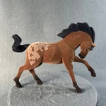 Dreamworks Spirit Riding Free Junipero Collector Horse Flocked Figure Netflix Used. Price: $10.00.