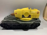1998 Kenner Small Soldiers Buzzsaw Tank With Ocula - Incomplete Used. Price: $36.00.