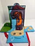 Pok Mon Jazwares Carry Case Playset Ball Volcano Scene As-is Used. Price: $12.30.
