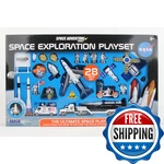 Nasa Space Shuttle Model With Kennedy Center Sign 28 Piece New. Price: $123.54.