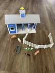 Breyer Farms Home At The Barn Playset (model 59241) Includes All Accessories Used. Price: $15.00.