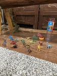 Animal Planet Mini Set - 15 , Tree With Tube & Lg Head Top Hndl Used. Price: $12.00.