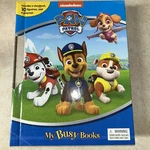 Paw Patrol My Busy Books Storybook, 10 Figurines, Playmat Nickelodeon Age 3+ New Brand. Price: $12.97.