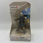 Schleich Knights 70021 Foot Soldier With War Hammer Blue New Retired. Price: $10.00.