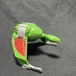 Star Trek 1994 Playmates Klingon Bird Prey Mini Playset No Figures Vintage Used. Price: $5.00.